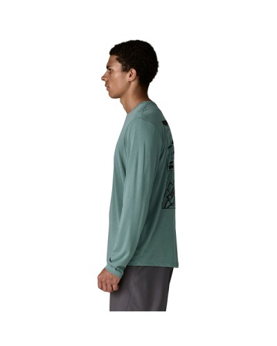 Tee Shirt Homme Patagonia "Men's Long-Sleeved Capilene Cool Daily Shirt - Cloud Crag"
