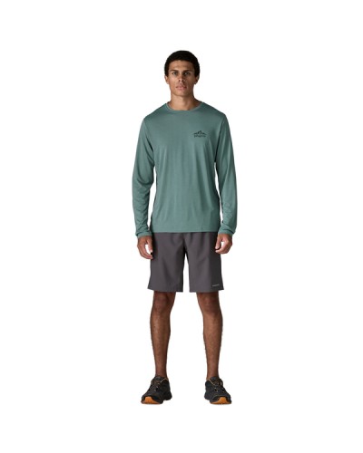 Tee Shirt Homme Patagonia "Men's Long-Sleeved Capilene Cool Daily Shirt - Cloud Crag"