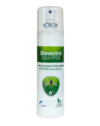 Lotion anti-insectes Pharmavoyage Biovectrol Eucalyptus