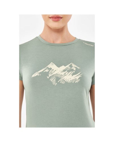 Tee Shirt Randonnée Femme Bambou Viking "Lenta Bamboo Light Lady"