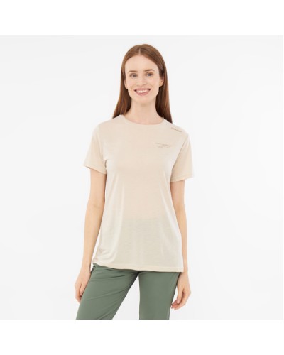 Tee-shirt randonnée femme en bambou VIKING "Morain Bamboo Lady"