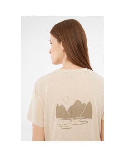 Tee-shirt randonnée femme en bambou VIKING "Morain Bamboo Lady"
