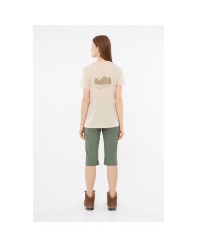 Tee-shirt randonnée femme en bambou VIKING "Morain Bamboo Lady"