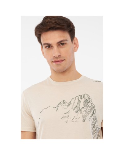 Tee-shirt randonnée homme en bambou VIKING "Morain Bamboo Man"