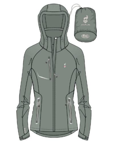 Softshell de Randonnée Imperméable Femme Aulp "Rossa"