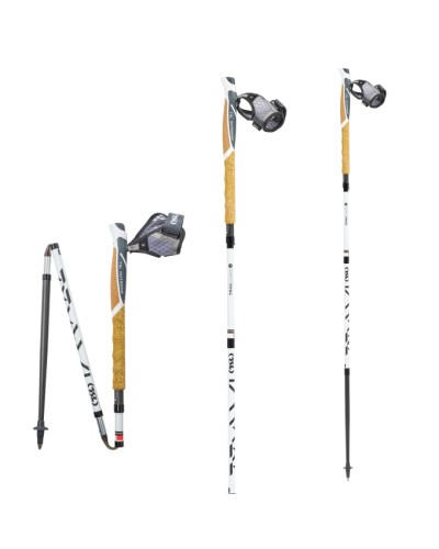 Bâtons de Trail TSL "Trail Carbon 4 Cork Cross" (Fabriqué en France)