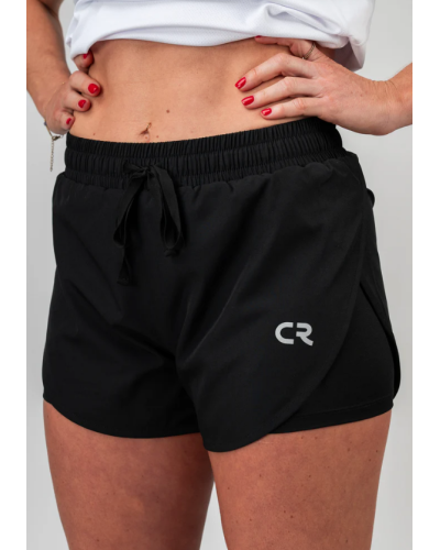 Short Femme Running Celeste Running "2 en 1 MVT"