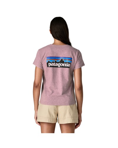 Tee Shirt Femme Patagonia "Women's P-6 Logo Responsibili-Tee"