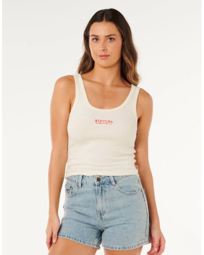 Débardeur en Coton Rip Curl "SURF PUFF PARTY PACK TANK"