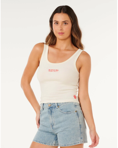 Débardeur en Coton Rip Curl "SURF PUFF PARTY PACK TANK"