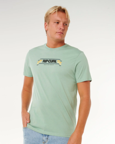 Tee Shirt Homme Coton Rip Curl "YO MUMMA TEE"