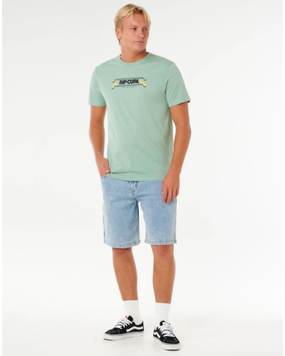 Tee Shirt Homme Coton Rip Curl "YO MUMMA TEE"