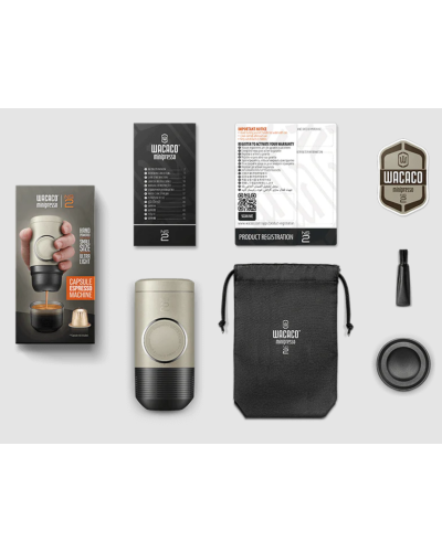Machine Expresso Portable à Capsules WACACO Minipresso NS2
