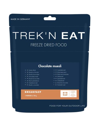 TREK’N EAT MUESLI AU CHOCOLAT LYOPHILISE