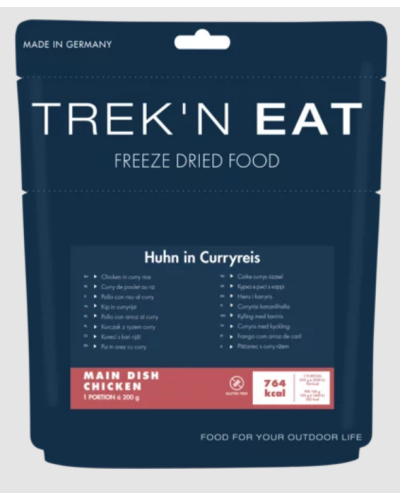 Trek'n Eat - Curry de poulet au riz Lyophilisé