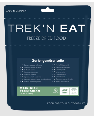 Trek'n Eat - Risotto aux Légumes du Jardin Lyophilisé