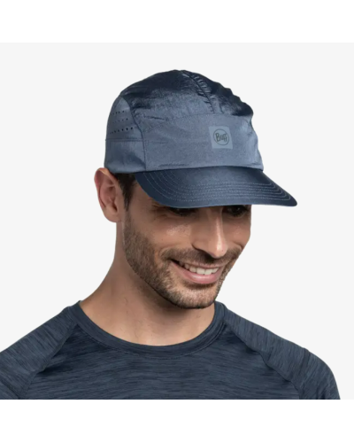 Casquette BUFF Speed Cap Solid Ash – Légèreté et performance pour le trail