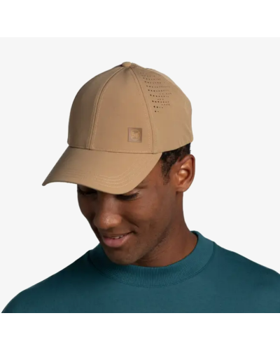 Casquette Randonnée BUFF® Summit Cap Solid Camel – Protection et confort