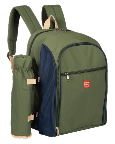 Sac à dos isotherme avec vaisselle Elementerre Chillex