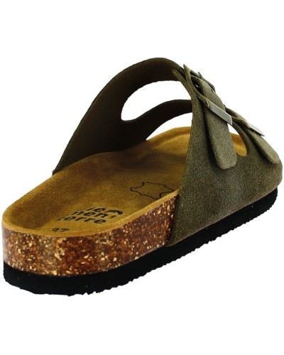 Sandales Cuir à 2 Brides Homme Elementerre Sandalma