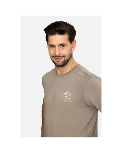 Tee-shirt randonnée homme en bambou VIKING "Lenta Bamboo Light"