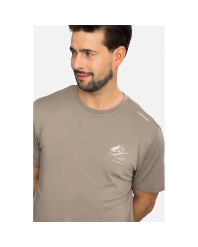 Tee-shirt randonnée homme en bambou VIKING "Lenta Bamboo Light"