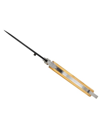 Couteau pliant "Le Corrèze Liner" Manche Olivier