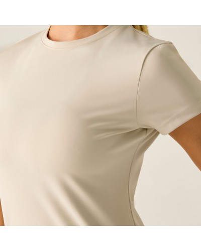 Tee Shirt Randonnée Femme Dare 2B Refresh Tee Beige