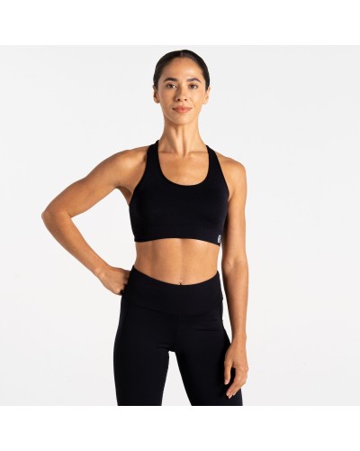 Brassière Fitness Femme Dare 2B "Don’t Sweat It II Bra" Noire