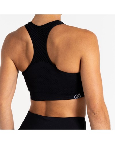 Brassière Fitness Femme Dare 2B "Don’t Sweat It II Bra" Noire