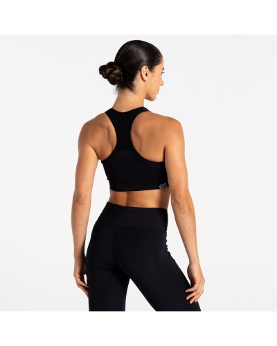 Brassière Fitness Femme Dare 2B "Don’t Sweat It II Bra" Noire