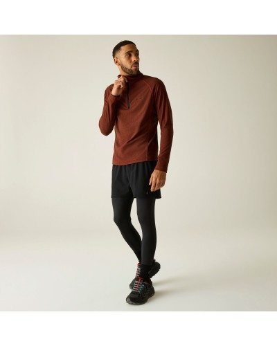 Sweat Polaire 1/2 Zip Randonnée Homme Regatta "Montes"
