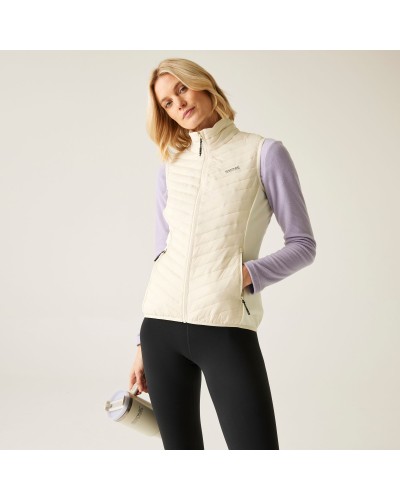 Doudoune Sans Manche Randonnée Femme Regatta "Womens Andreson Hybrid B/W"
