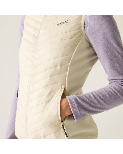 Doudoune Sans Manche Randonnée Femme Regatta "Womens Andreson Hybrid B/W"