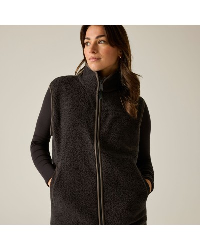 Veste Polaire Randonnée Sans Manches Femme Regatta "Womens Frankie Borg B/W"