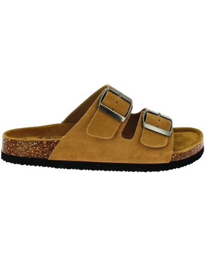 Sandales Cuir à 2 Brides Homme Elementerre Sandalma