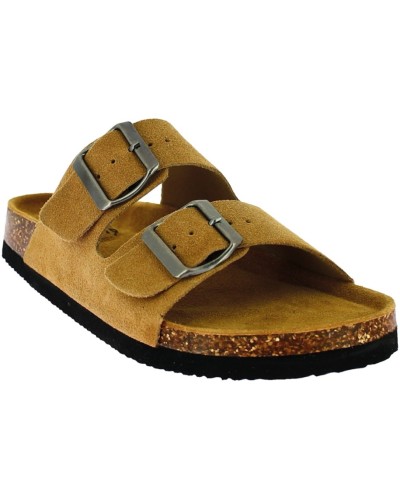 Sandales Cuir à 2 Brides Homme Elementerre Sandalma