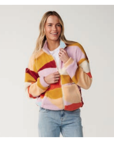 Veste Polaire Femme Rip Curl "RETRO SWELL STANDARD Z/T POLAR"