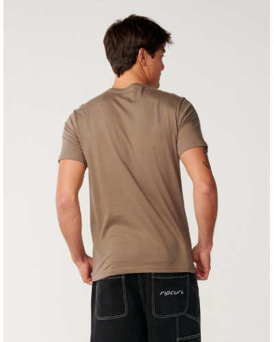 Tee Shirt Coton Homme Rip Curl "WETTIE ICON TEE"