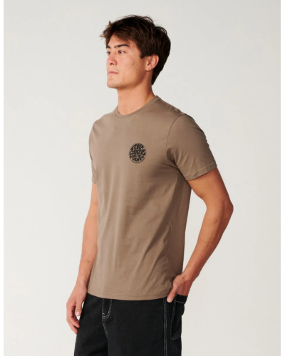 Tee Shirt Coton Homme Rip Curl "WETTIE ICON TEE"
