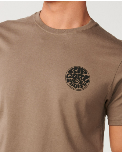 Tee Shirt Coton Homme Rip Curl "WETTIE ICON TEE"