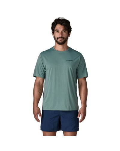 Tee Shirt Randonnée Homme Patagonia "M's Cap Cool Daily Shirt – Boardshort Logo"