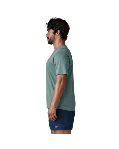 Tee Shirt Randonnée Homme Patagonia "M's Cap Cool Daily Shirt – Boardshort Logo"