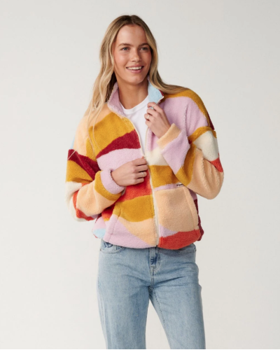 Veste Polaire Femme Rip Curl "RETRO SWELL STANDARD Z/T POLAR"