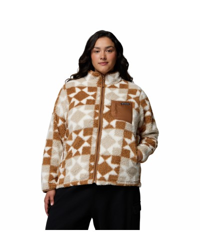 Veste Polaire Randonnée Femme Columbia "WEST BEND PRINT FULL ZIP II"