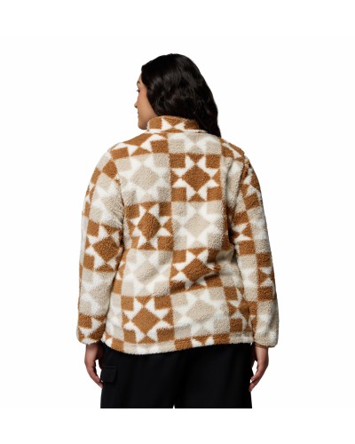 Veste Polaire Randonnée Femme Columbia "WEST BEND PRINT FULL ZIP II"