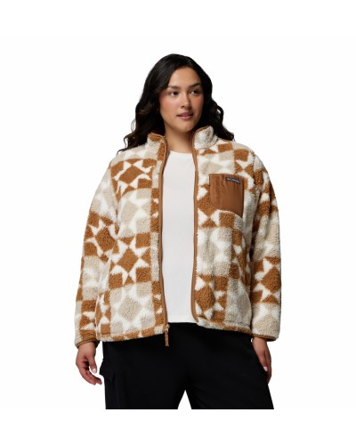 Veste Polaire Randonnée Femme Columbia "WEST BEND PRINT FULL ZIP II"