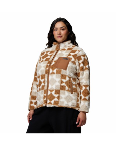 Veste Polaire Randonnée Femme Columbia "WEST BEND PRINT FULL ZIP II"