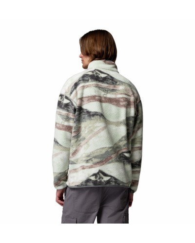 Sweat Polaire Homme Columbia "HELVETIA II PRINTED HALF SNAP FLEECE"