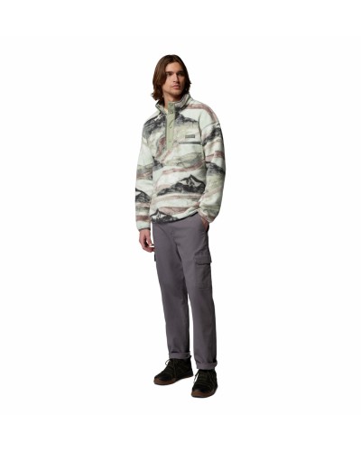 Sweat Polaire Homme Columbia "HELVETIA II PRINTED HALF SNAP FLEECE"